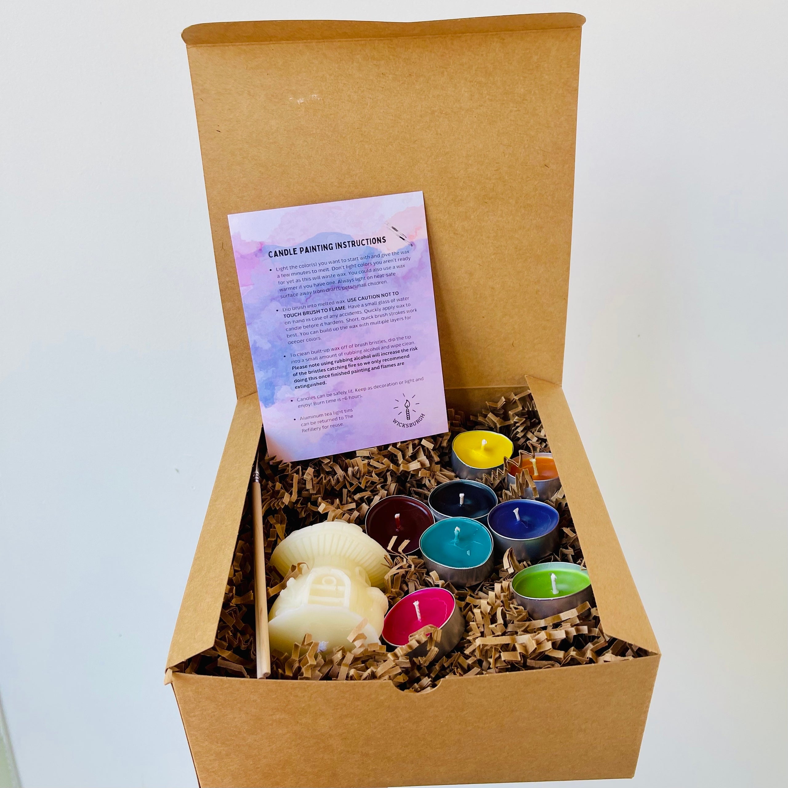 Candle Painting Kit | The Refillery Pgh